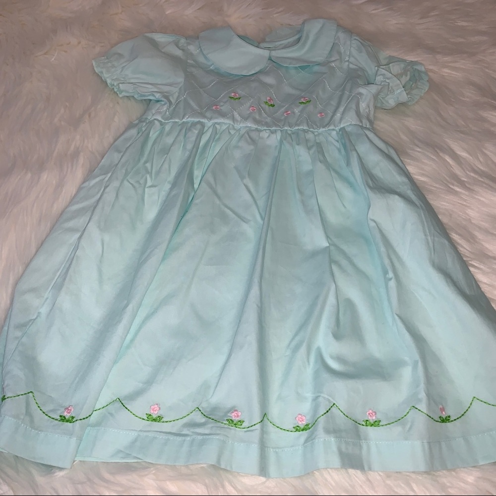 Lil cactus dress with flowers - 5Y
